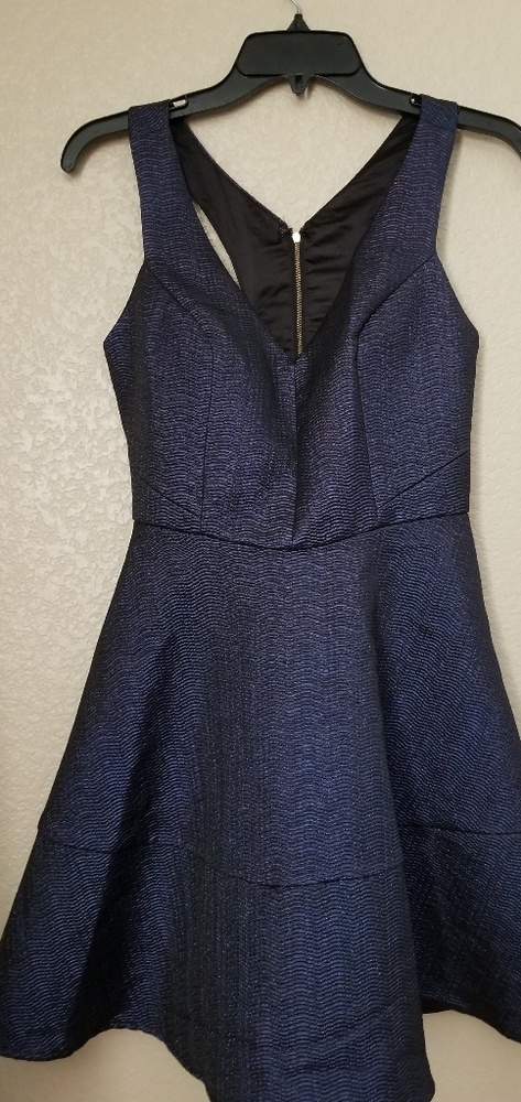 Navy blue dress